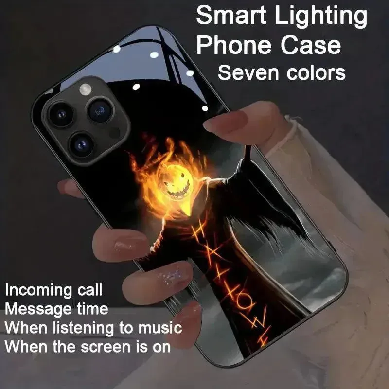 Glowing Halloween Theme Smart Voice Controlled Cover (For Samsung)