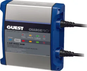 Guest 2708A ChargePro On-Board Battery Charger, 5 Amps, 1 Bank