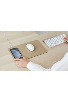 Hands3 Split Latte Cream Wİreless Şarj Destekli Mousepad