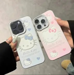 Hello Kitty Minimal Gradient Phone Case (For iPhones)