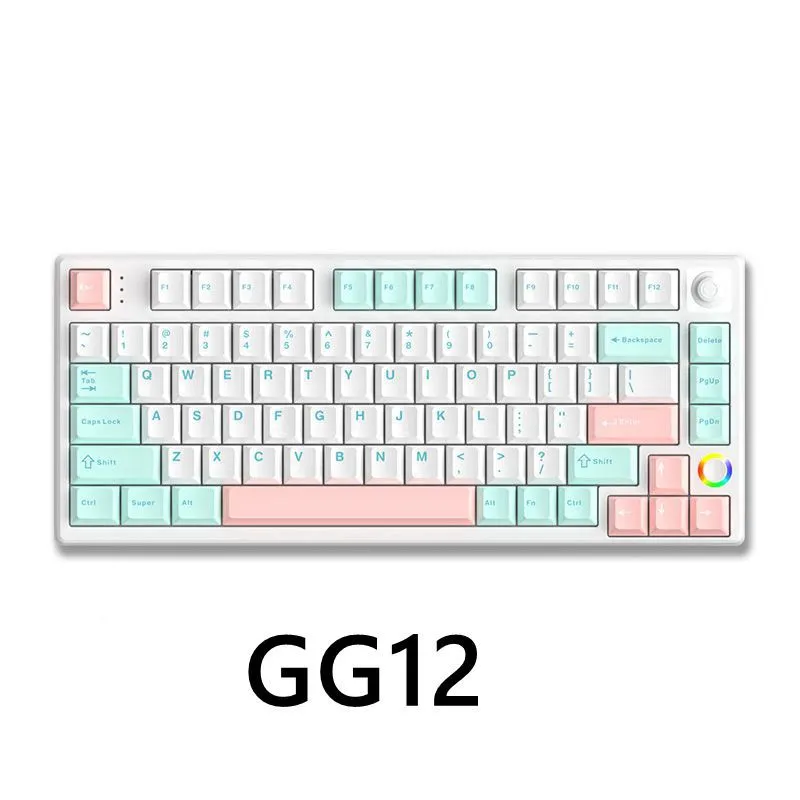 HELLOGANSS HS75T Mechanical Keyboard(AA Battery)