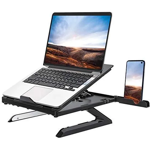 High Quality Laptop Stand Multifunctional Folding Lift Portable Laptop Stand Monitor Increase Rack Aluminum Alloy Base