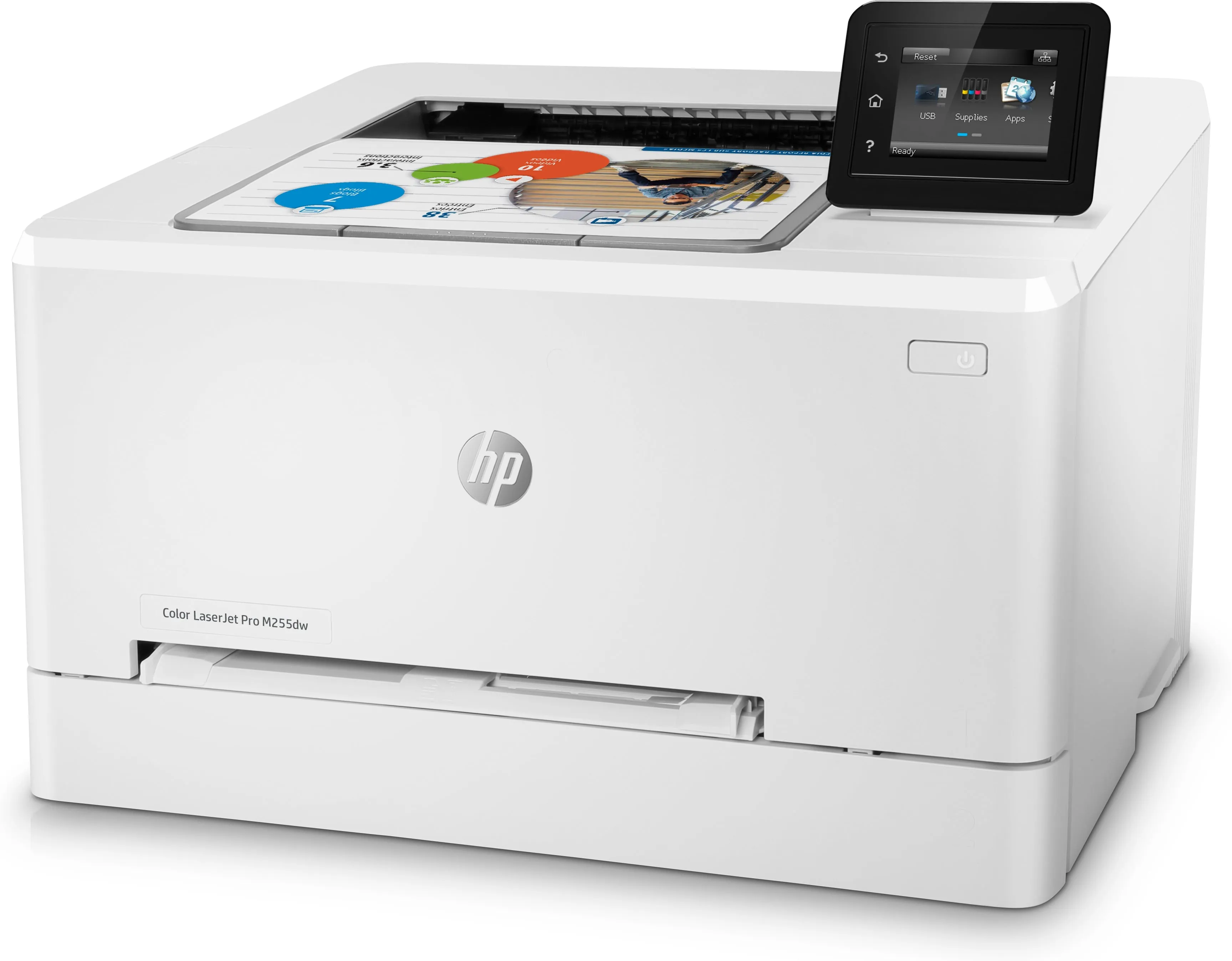 Hp Color Laserjet Pro M255dw, Color, Printer For Print, Two-Sided Printing; Energy Efficient; Strong Security; Dualband