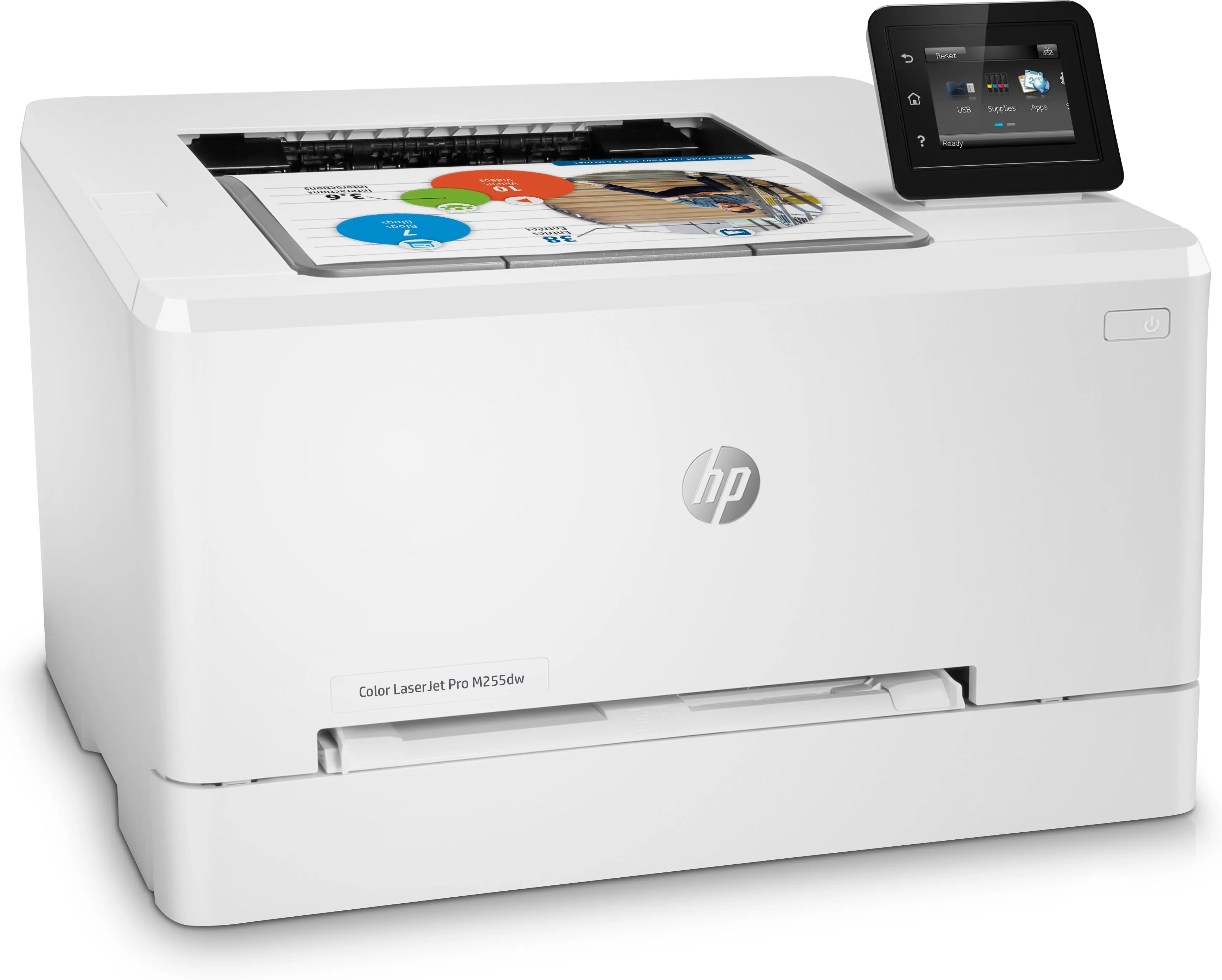 Hp Color Laserjet Pro M255dw, Color, Printer For Print, Two-Sided Printing; Energy Efficient; Strong Security; Dualband