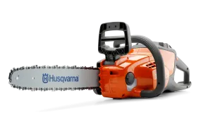 HUSQVARNA 120i 14" CHAINSAW BATTERY AND CHARGER INCLUDED