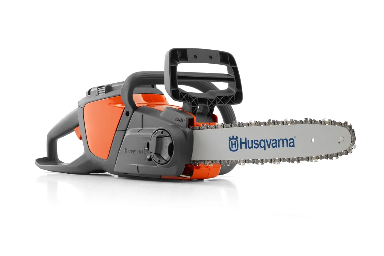 HUSQVARNA 120i 14" CHAINSAW BATTERY AND CHARGER INCLUDED