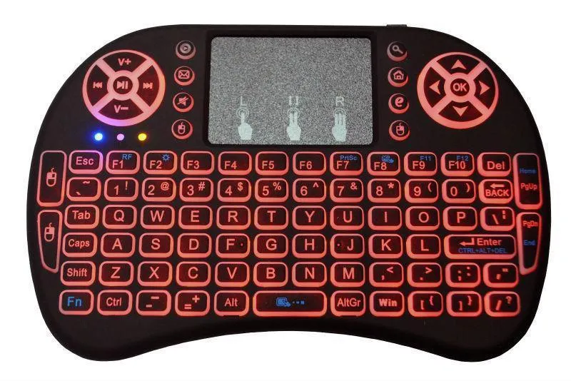 I8 2.4G Mini Wireless Keyboard With Touchpad Qwerty