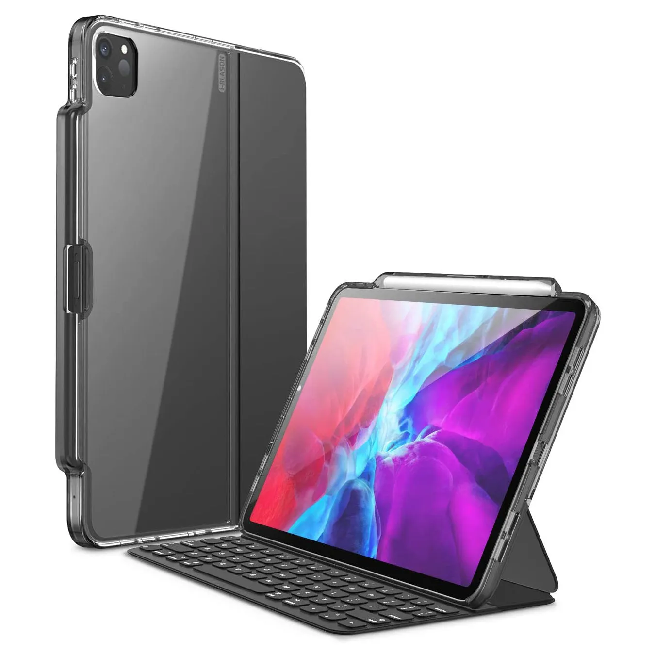 iPad Pro 12.9 inch (2021) Halo Smart Keyboard Case - Black