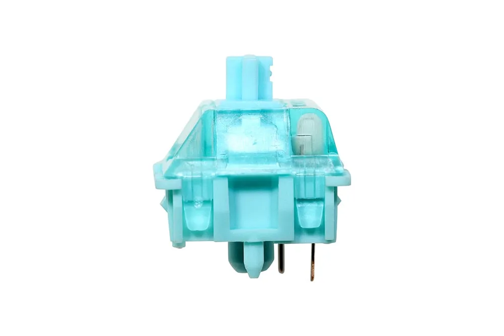 JWICK Ice Jade Pre Advanced Tactile Switch 5pin RGB SMD 62g mx switch for mechanical keyboard 50m POM Nylon Long Spring Blue