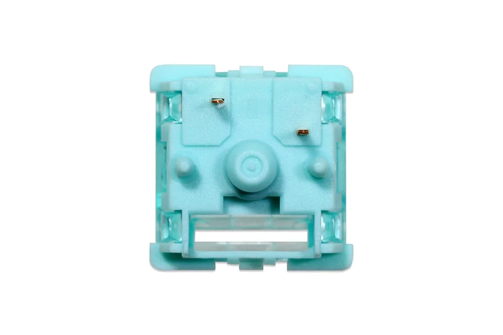 JWICK Ice Jade Pre Advanced Tactile Switch 5pin RGB SMD 62g mx switch for mechanical keyboard 50m POM Nylon Long Spring Blue