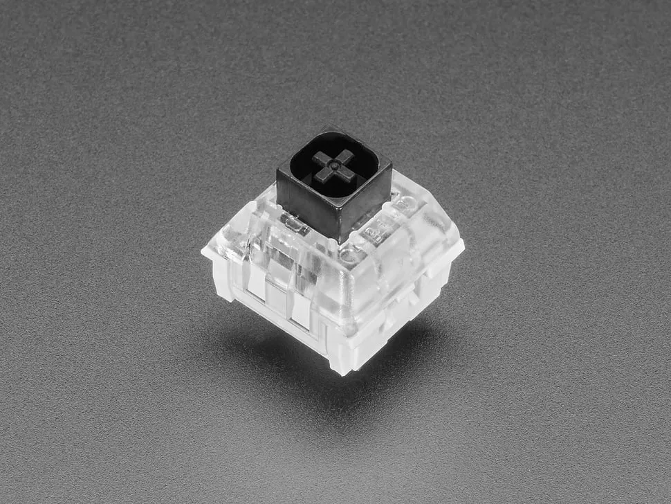 Kailh Mechanical Key Switches - Linear Black - 12 pack