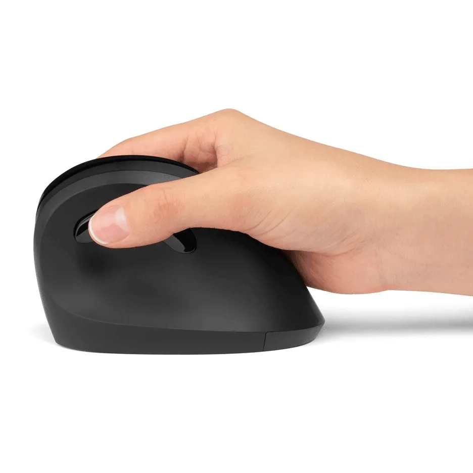 Kensington Pro Fit Vertical Ergonomic Wireless Mouse Black Ergo