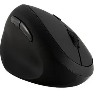 Kensington ProFit Left-Handed Ergo Wireless Mouse - Wireless - Black - USB - 1600 dpi - Scroll Wheel - 6 Button(s) - Left-handed Only