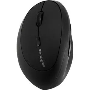 Kensington ProFit Left-Handed Ergo Wireless Mouse - Wireless - Black - USB - 1600 dpi - Scroll Wheel - 6 Button(s) - Left-handed Only