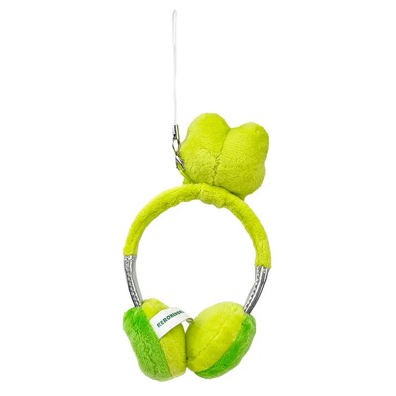 Keroppi Plush Headphones Bag Charm