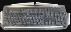 Keyboard Cover for Korean Solidtek SimplyPlugo Keyboards - Protect From Dirt, Dust, Liquids and Contaminants (Keyboard Not Included).