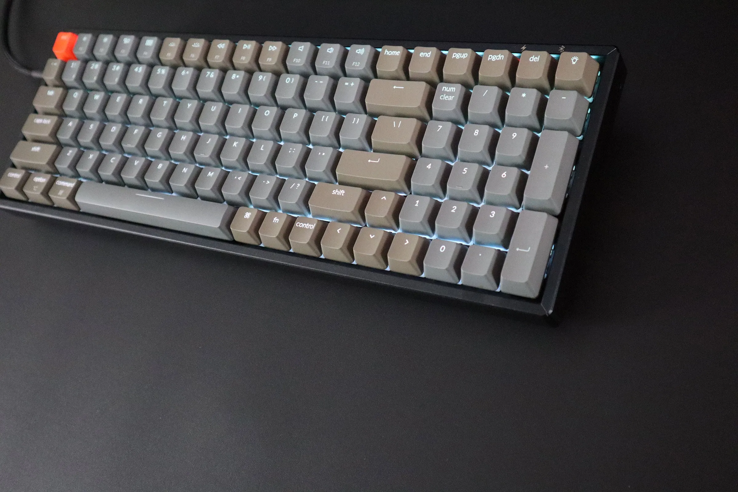 Keychron K4, Metal Case Top with RGB, Wireless and Wired Mechanical Keyboard