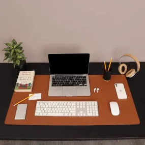 Leather Desk Mat-Brown