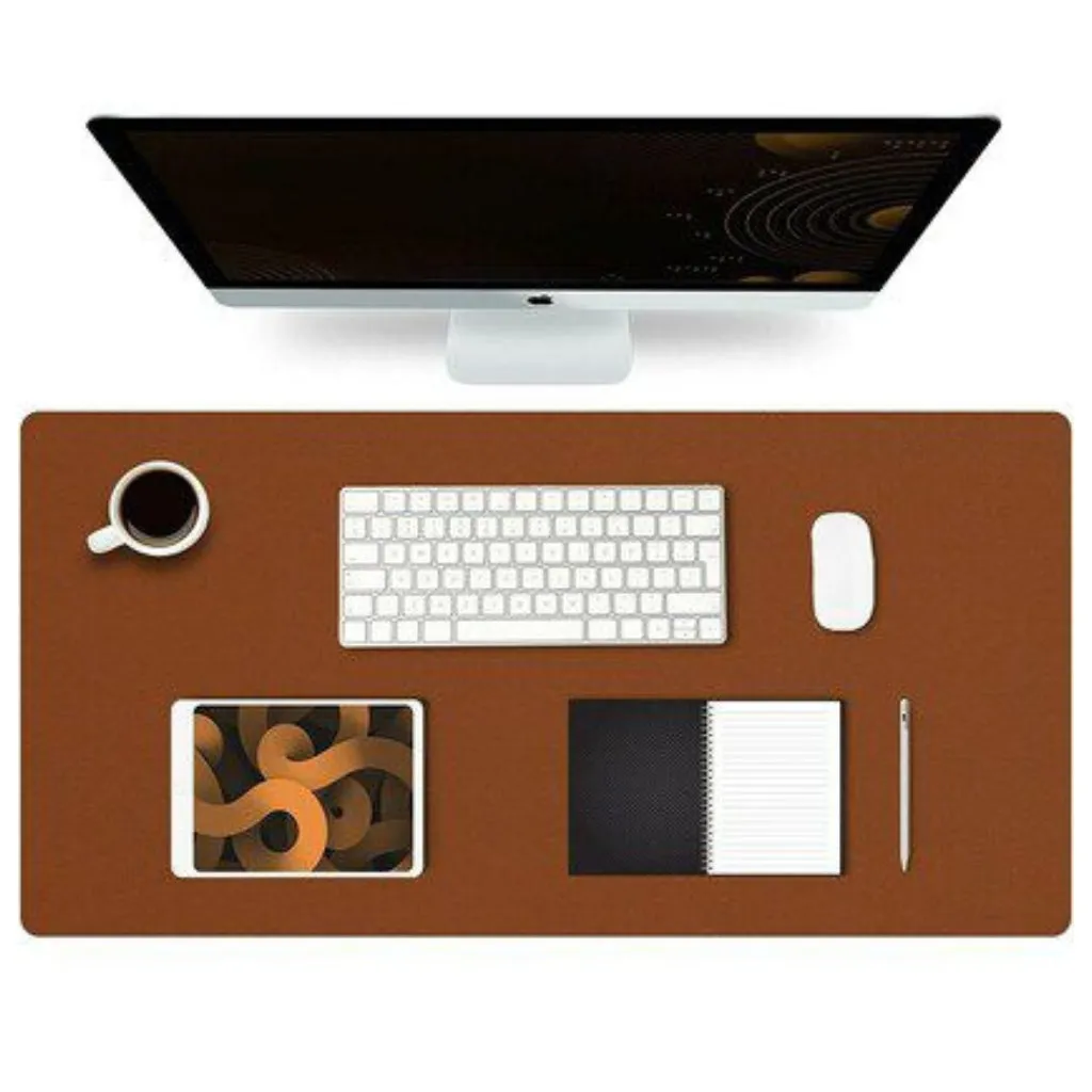 Leather Desk Mat-Brown