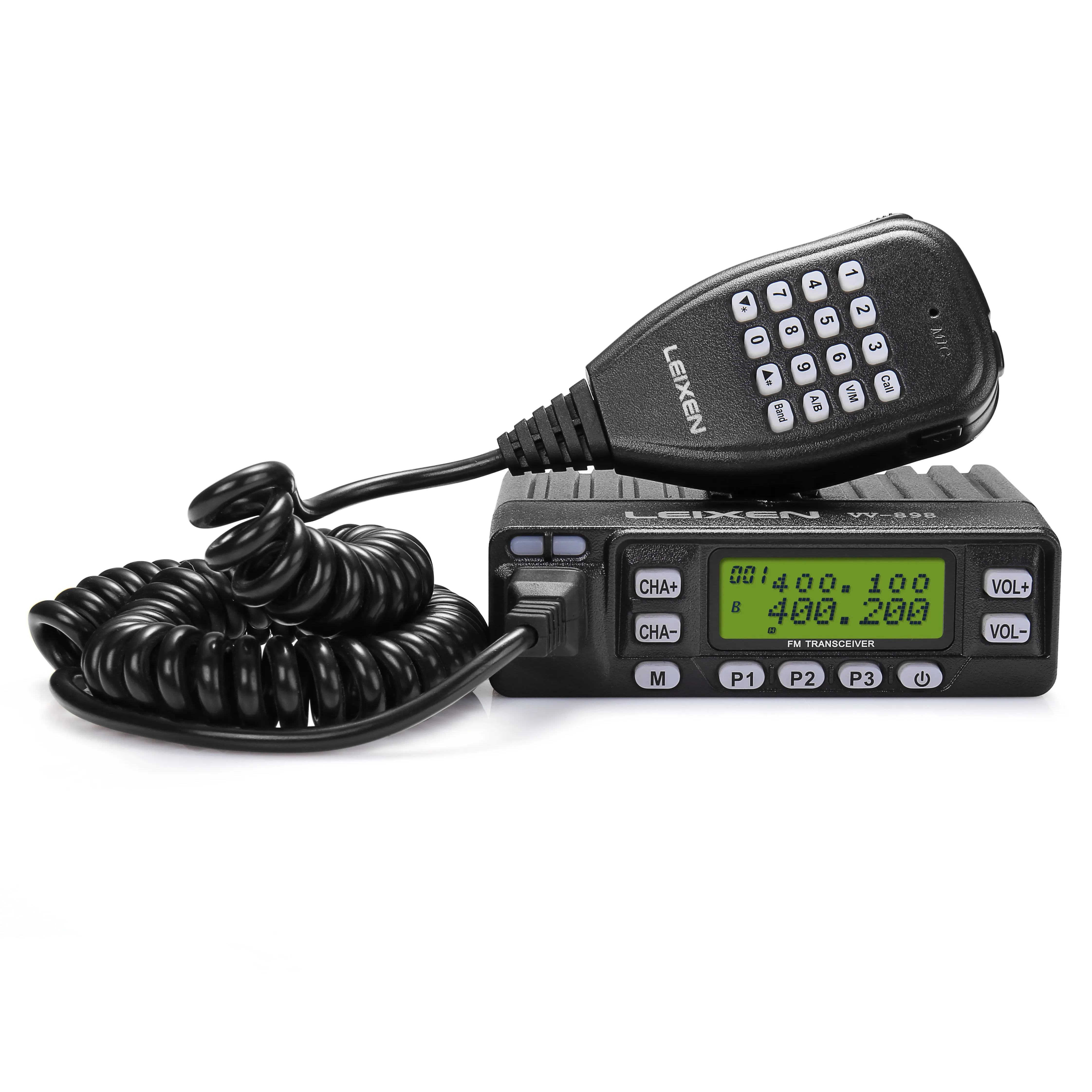 Leixen VV-898 Mobile Radio | 136-174/400-470MHz | 4W/10W [DISCONTINUED]