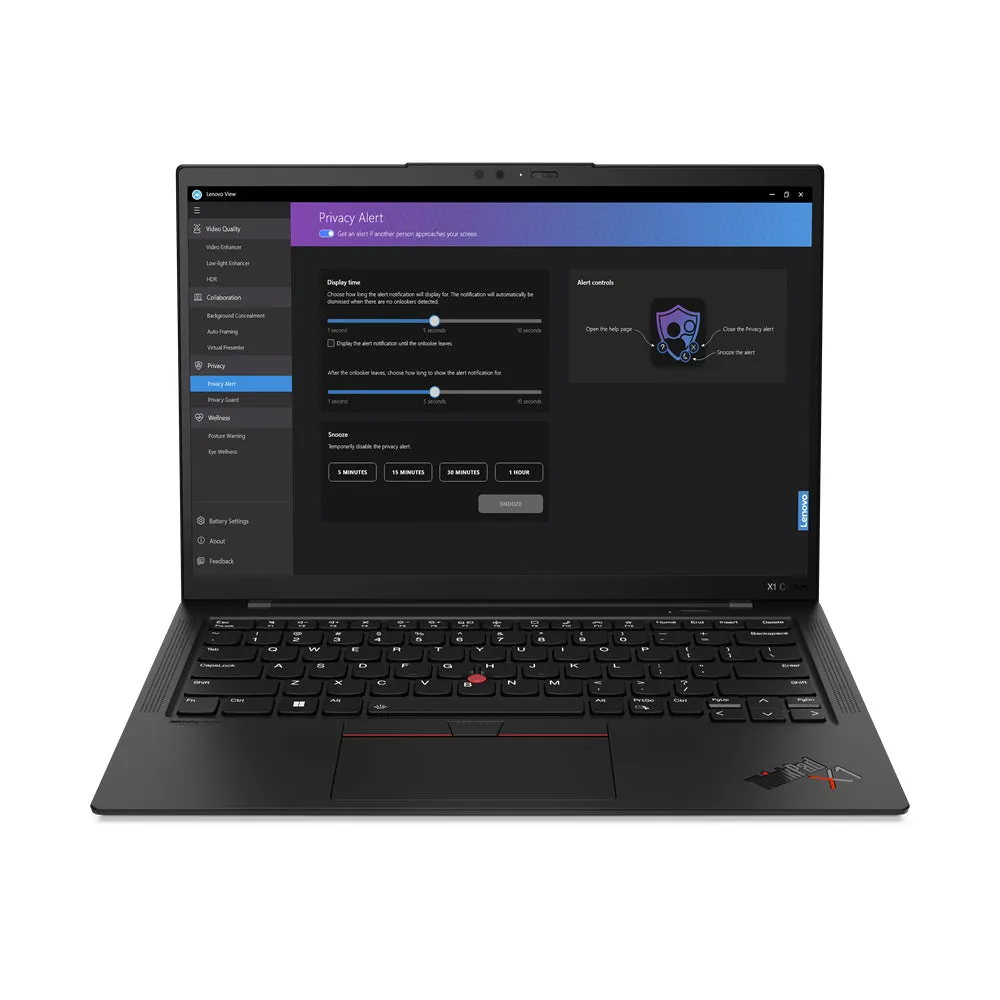 Lenovo ThinkPad X1 Carbon Gen 11 14" WUXGA Notebook, Intel i7-1365U, 1.80GHz, 32GB RAM, 512GB SSD, Win11P - 21HM000SUS