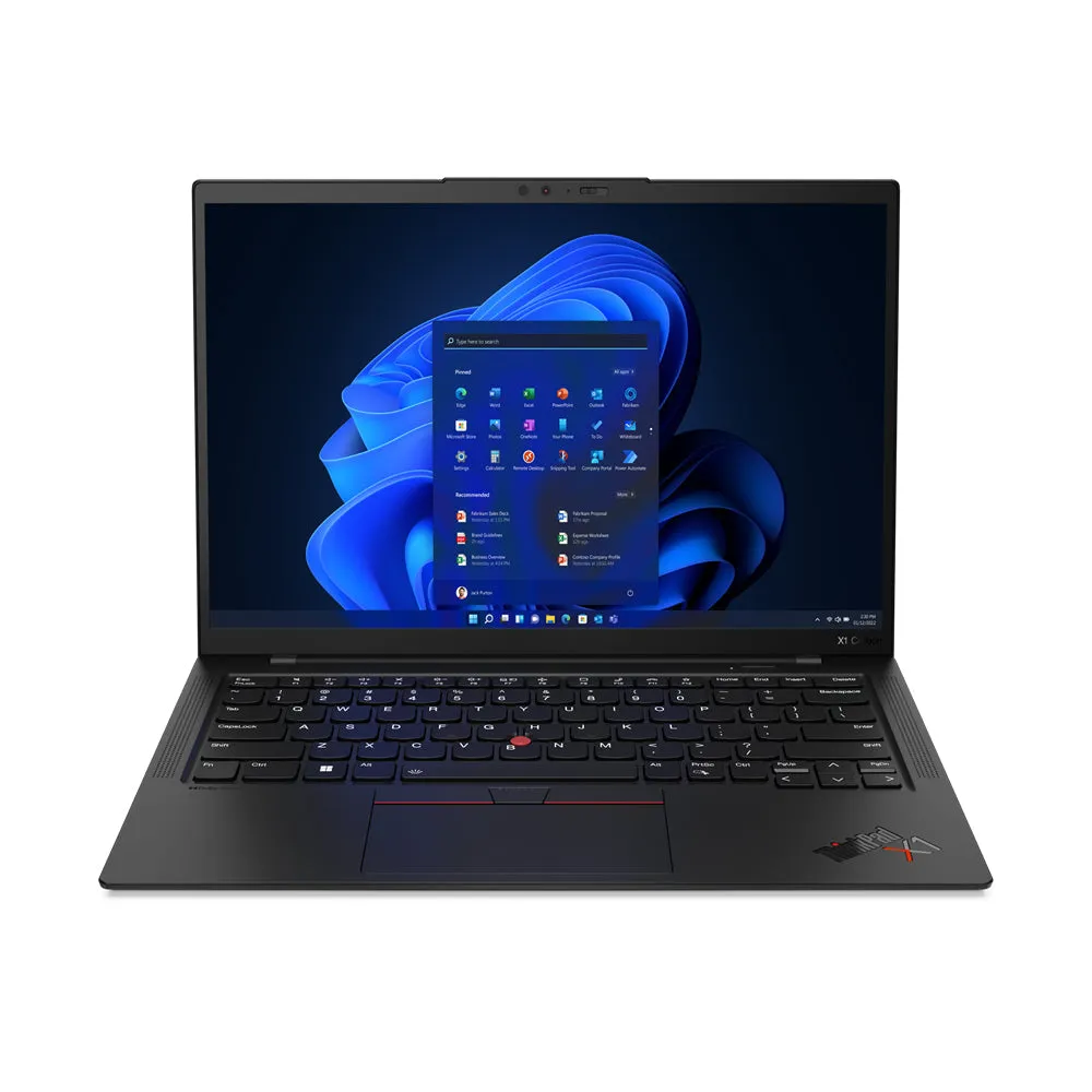 Lenovo ThinkPad X1 Carbon Gen 11 14" WUXGA Notebook, Intel i7-1365U, 1.80GHz, 32GB RAM, 512GB SSD, Win11P - 21HM000SUS