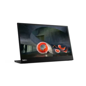 Lenovo ThinkVision M14 14" Full HD WLED LCD Portable Monitor - 16:9 - Raven Black