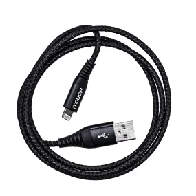 Lightning Charging Cable: 3ft (Black)