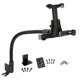 LockVise™ Locking Seat Rail Tablet Mount with 22" Gooseneck