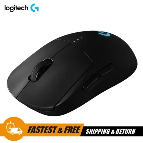 Logitech G PRO LIGHTSPEED Wireless Optical RGB Lighting Gaming Mouse, 910-005270