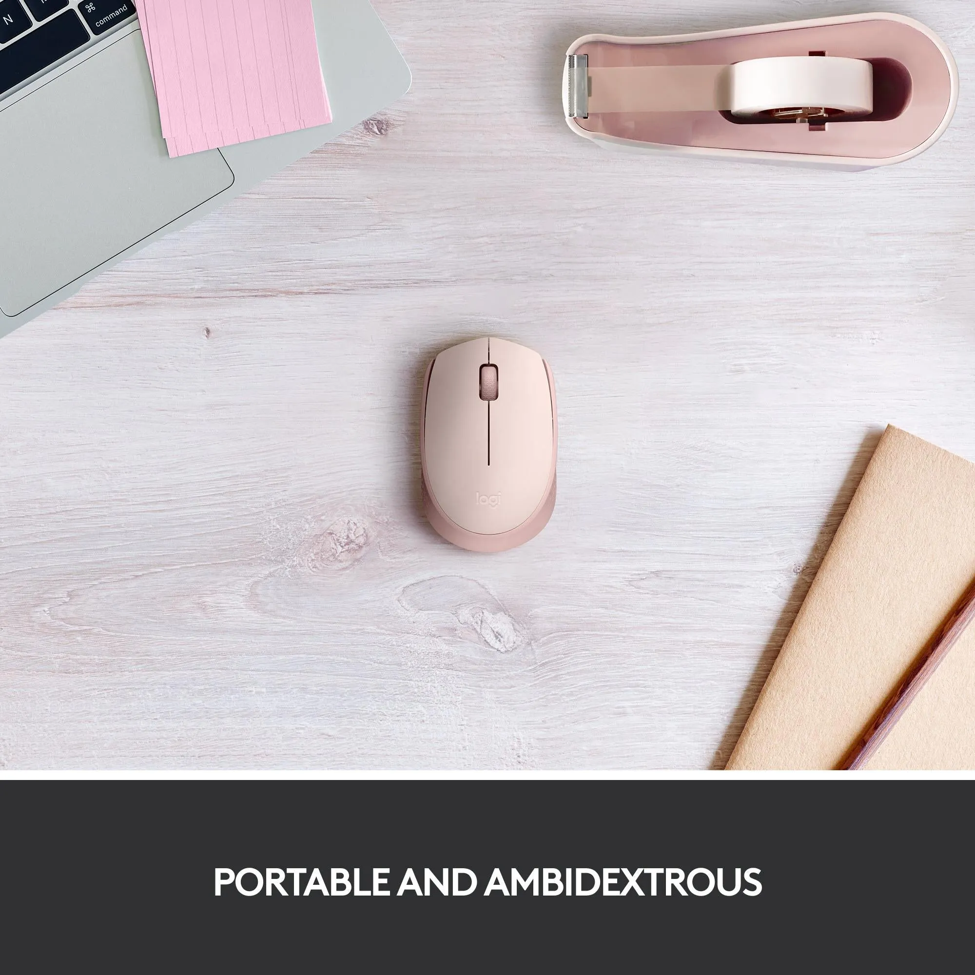 Logitech M171 Wireless Mouse (Rose)