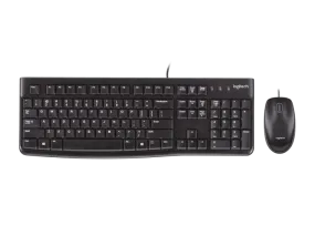 Logitech MK120 | Full Size Wired Membrane Keyboard & Mouse Combo