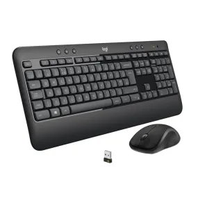 Logitech | Mk540 Advanced | Keyboard And Mouse Set | Wireless | Mouse Included | Batteries Included | Us | Black | Usb |