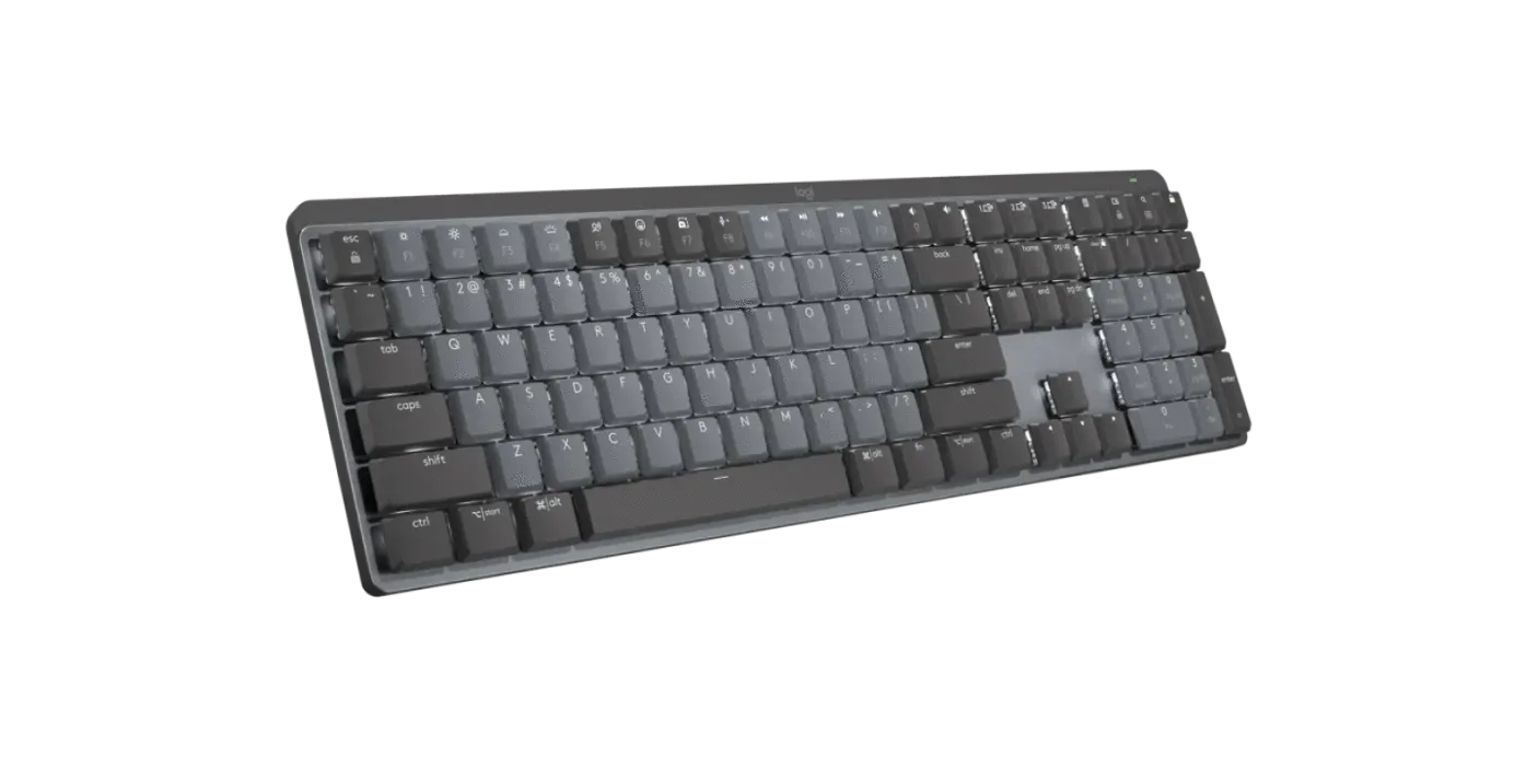 Logitech MX MECHANICAL Wireless Illuminated Performance Keyboard - Linear Red Switches