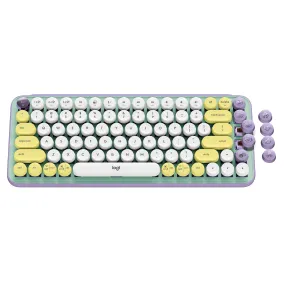 Logitech POP Keys Wireless Mechanical Keyboard with Emoji Keys (Daydream Mint)