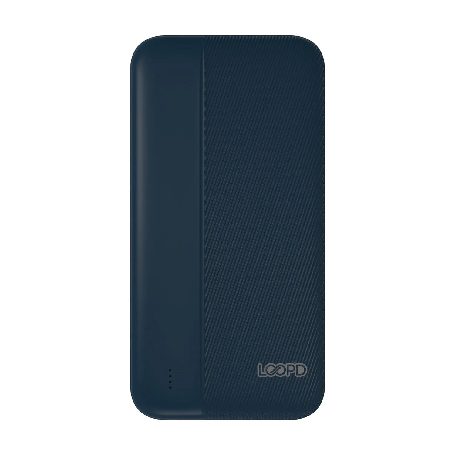 LOOPD 4LED Indicator Powerbank - 10000mAh - Navy Blue (LPPB-100004LD-N)