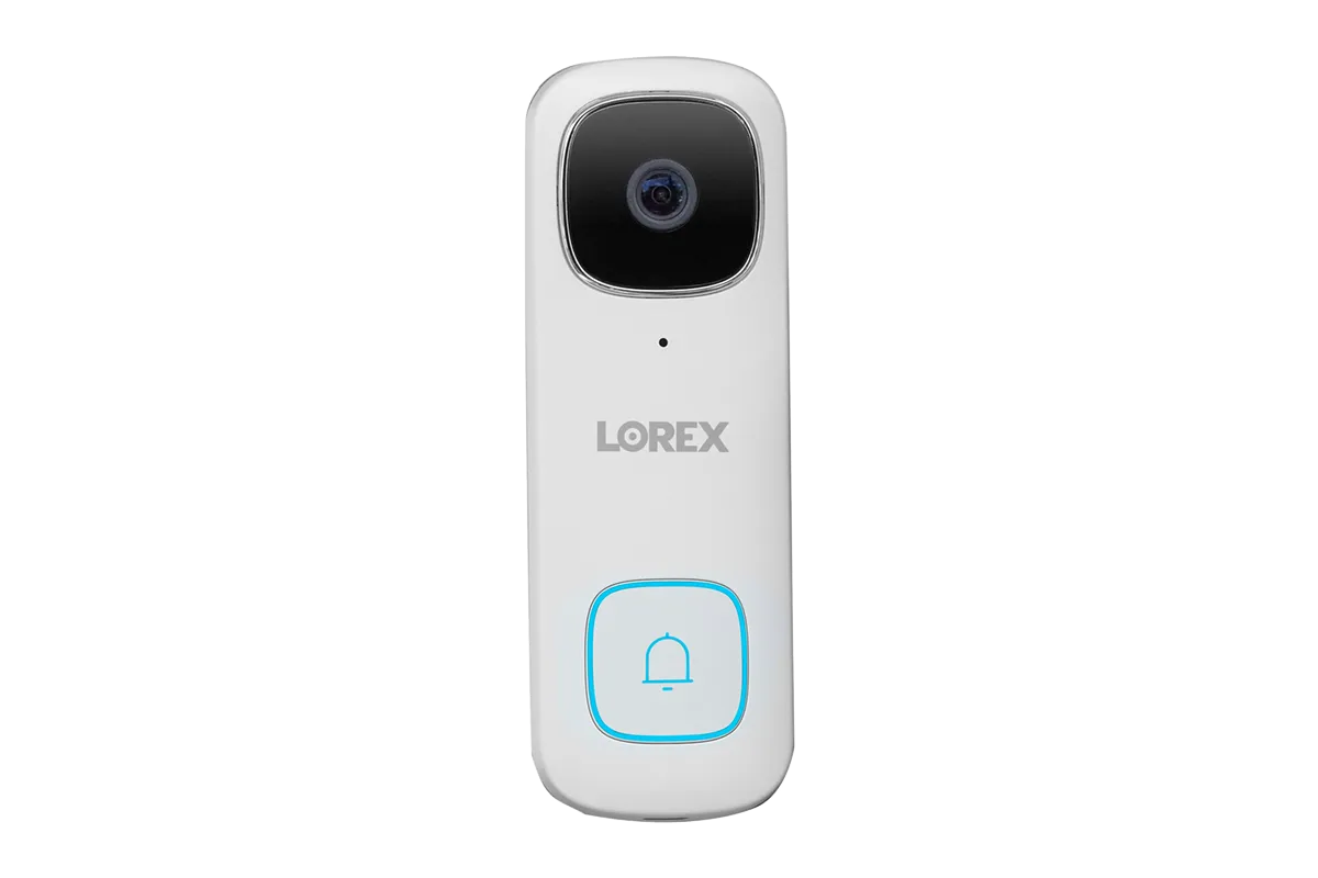 Lorex Fusion 4K 20 Camera Capable (16 Wired and 4 Wi-Fi) 2TB DVR System with 8 Analog Active Deterrence Cameras, 2K Video Doorbell and Smart Sensor Kit