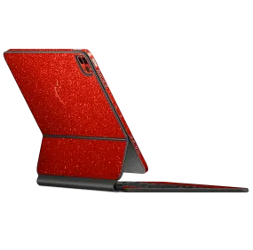 Magic Keyboard for iPad Pro 11" (Gen 1-2) Diamond RED Skin