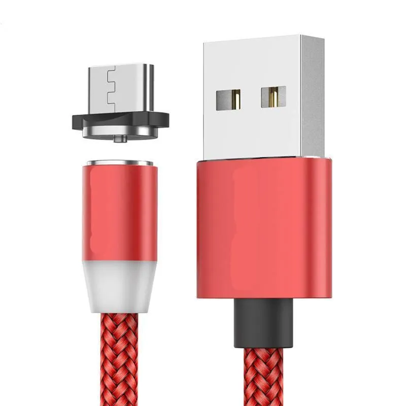 Magnetic USB Fast Charging Micro - Type C Cable