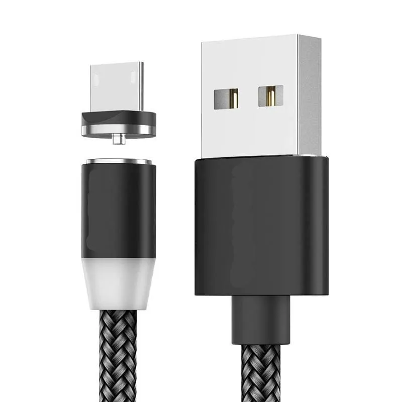 Magnetic USB Fast Charging Micro - Type C Cable