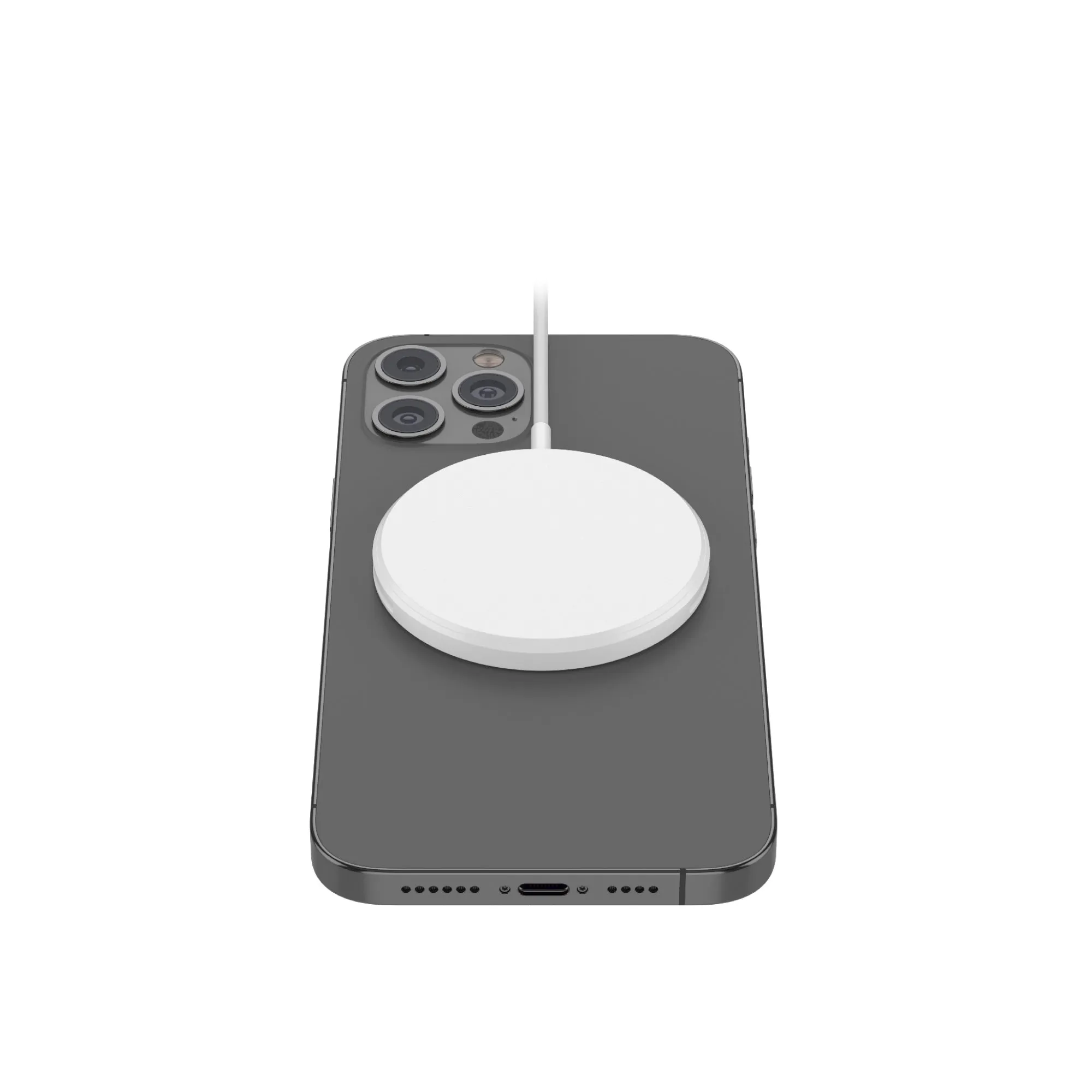 MagPad | MagSafe Wireless Charging Pad & USB C Cable | for Apple iPhone