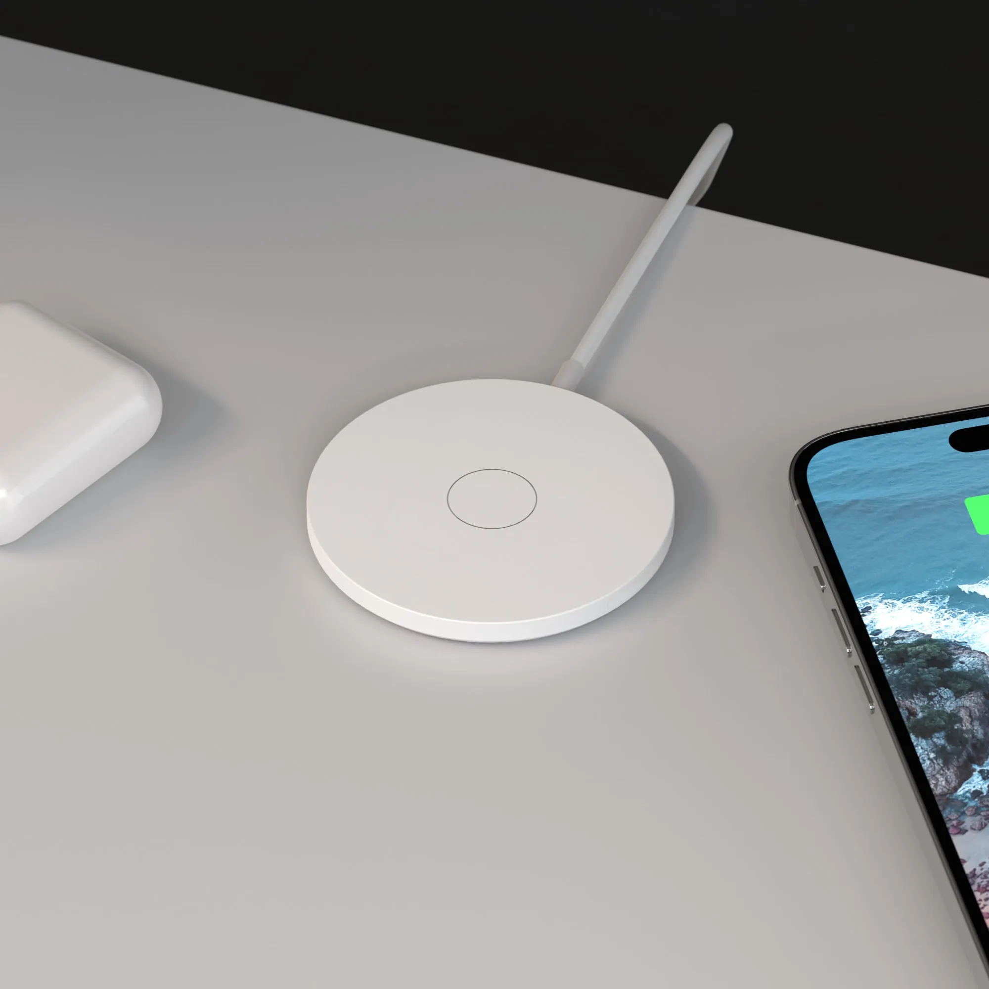 MagPad | MagSafe Wireless Charging Pad & USB C Cable | for Apple iPhone