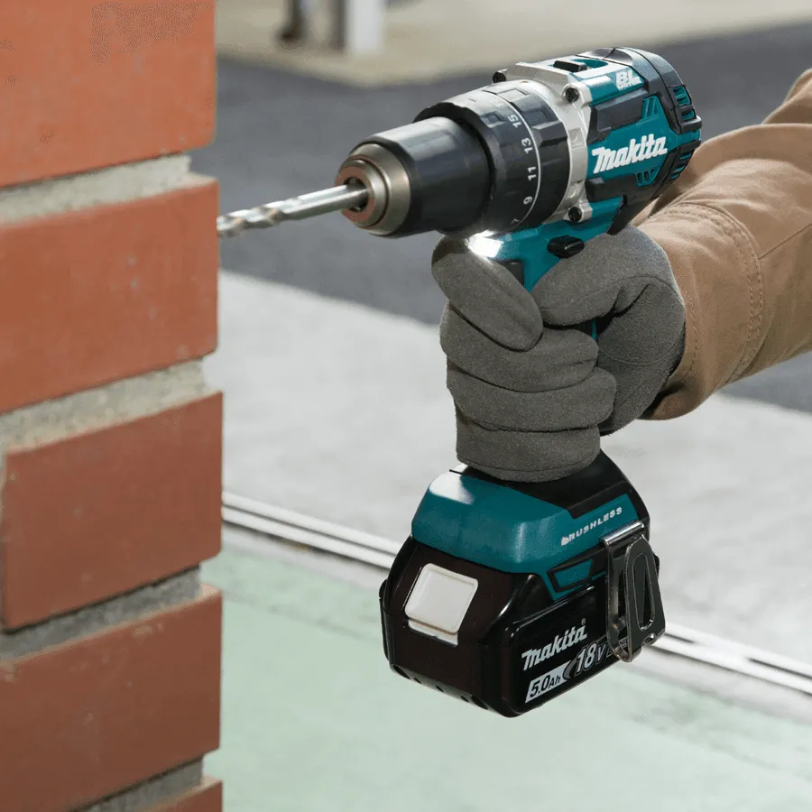 Makita DHP484RFE Cordless Brushless Hammer Drill (LXT-Series)