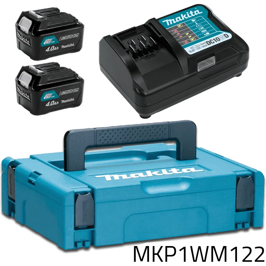 Makita MKP1WM22 Power Source Kit / Battery & Charger Set CXT (197648-8) 4.0Ah