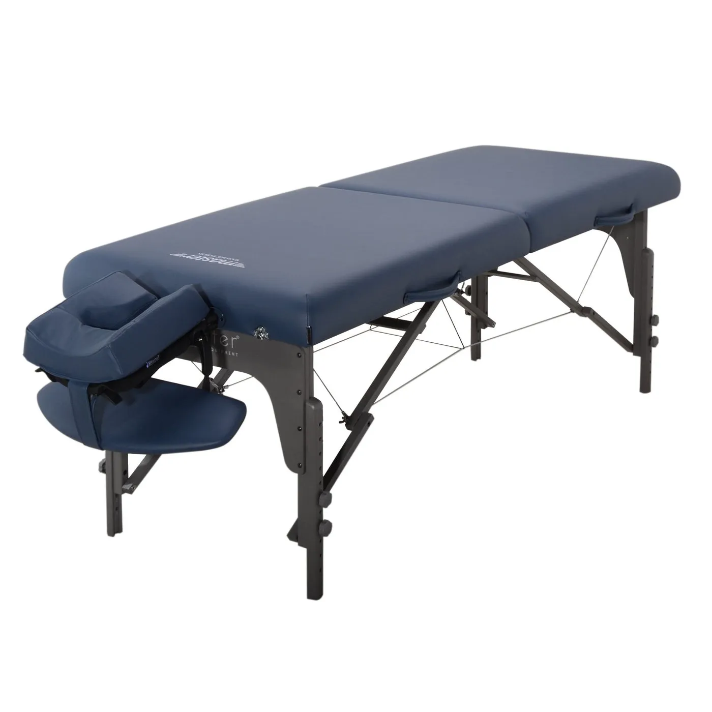 Master Massage 70cm Memory Foam Montclair Portable Massage Table Package with MEMORY FOAM, Shiatsu Cables, Reiki Panels!