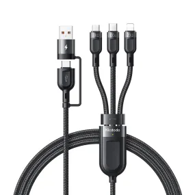 Mcdodo Thunder Series 2 in 3  Fast Charging Cable 100W (1.2M)