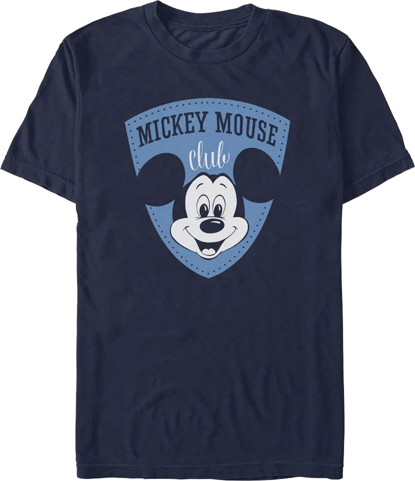 Mickey Mouse Club Patch Disney T-Shirt