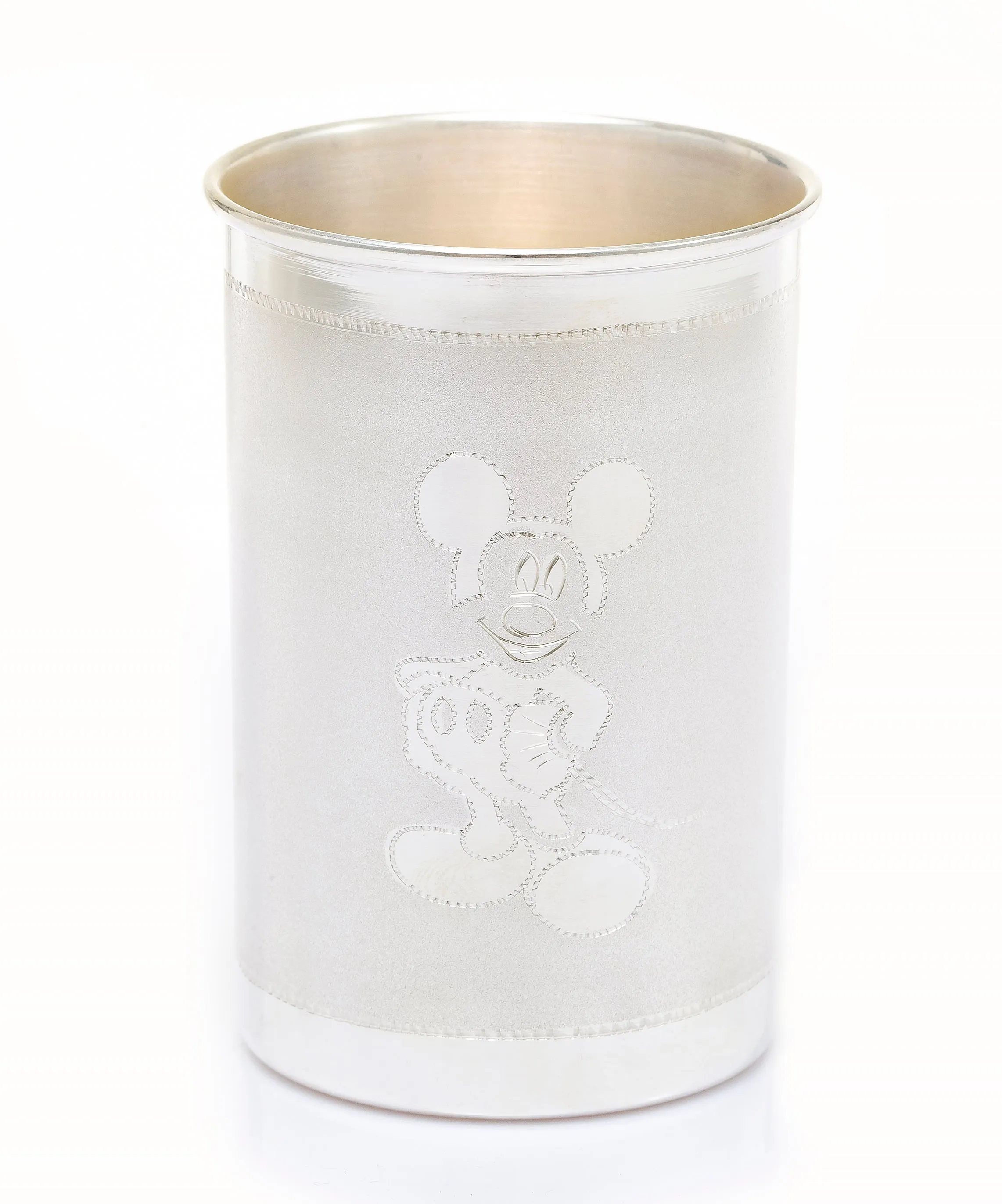 Mickey Mouse Kids Small Silver Glass - IJSH022