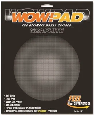 Miller'S Creek Wow Mousepad Antistatic Graphite 8-1/2 Inch