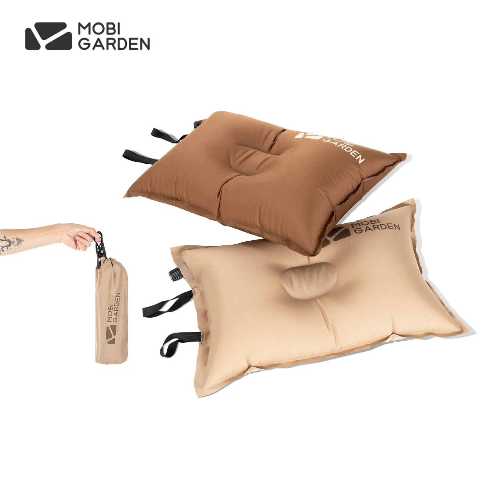 MOBI GARDEN Automatic Inflatable Pillow